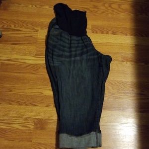 Indigo Blue Jeans - Plus Maternity Capris 3x Indigo Blue Jeans - Plus Maternity Capris 3x